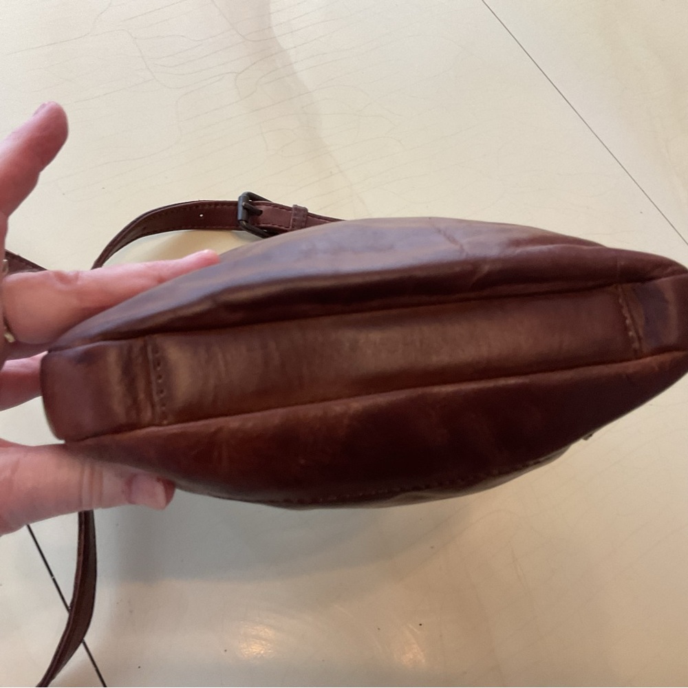 FRYE Melissa Swing Italian Leather Crossbody Bag - Picture 4 of 8